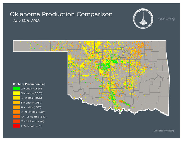 Press Release: Oklahoma Production Dataset Acquired by Oseberg Offers Early Insight Into Well Performance - Critical for Shale Evaluation