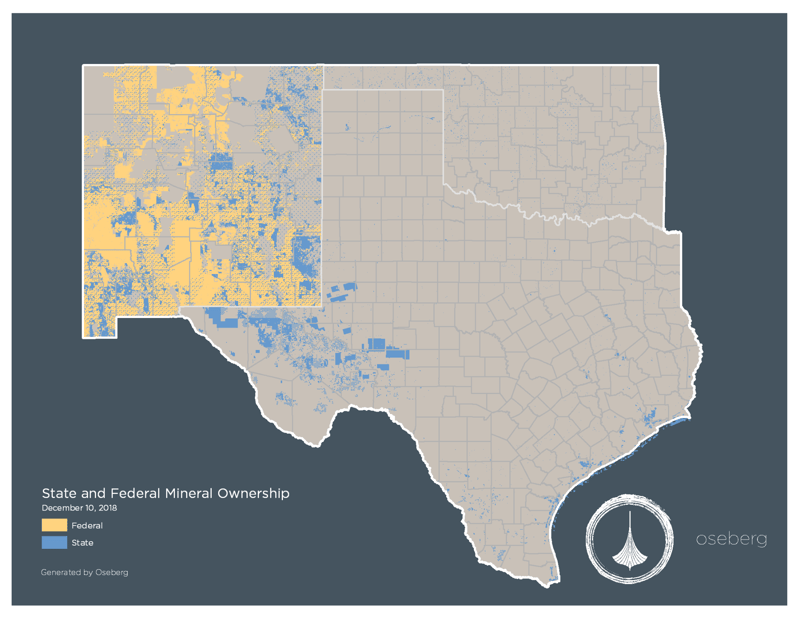 TX NM Minerial Ownership